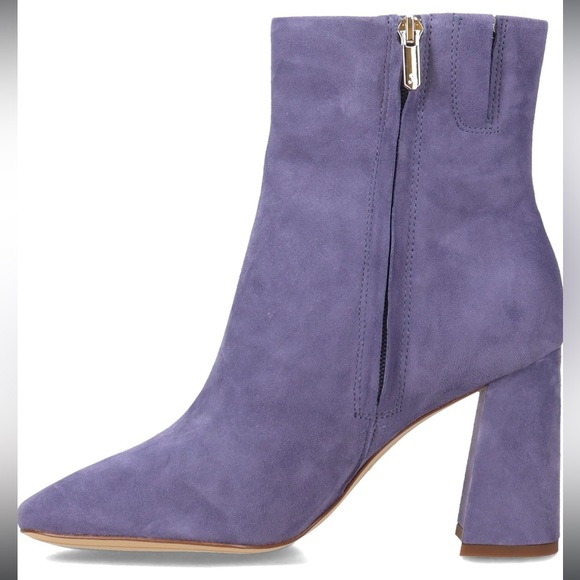 Sam Edelman Codie Fashion Ankle Boot in Dusty Violet, stain, size 6.5 - Picture 9 of 13